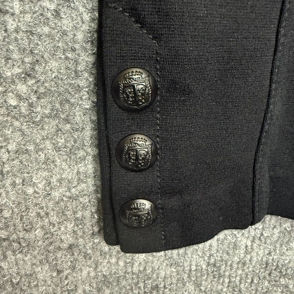 Talbots Pants Womens Small Black Knit Skinny Ankle Pull On Elastic Waist Stretch - Picture 3 of 14